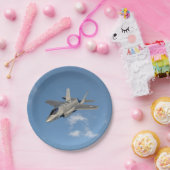 F-35 Lightning II Panther Jet Fighter in Sky Pappteller (Party)