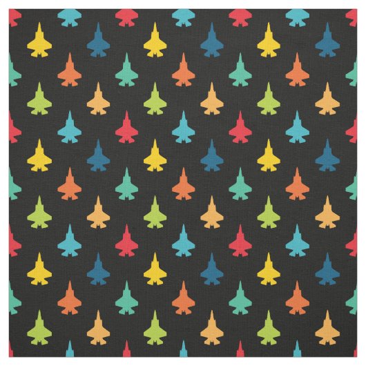F-35-Muster für Kampfjets Stoff (Muster)