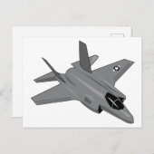 F-35 POSTKARTE (Vorne/Hinten)