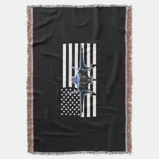 F-35 (Schwarze Flagge) Decke (Vorderseite Vertikal)