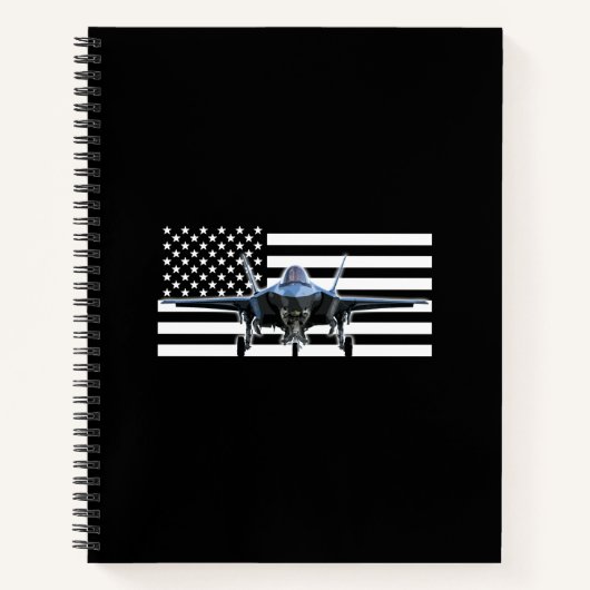 F-35 (Schwarze Flagge) Notizblock (Vorderseite)