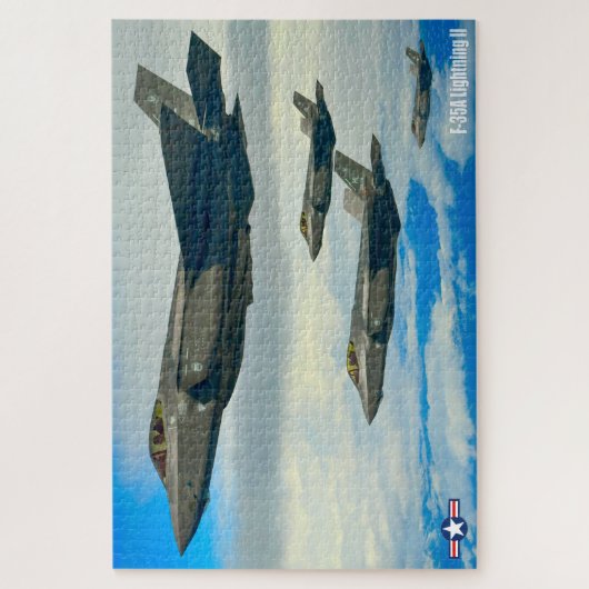 F-35A BELEUCHTUNG II (20x30 INCH) Puzzle (Vertikal)