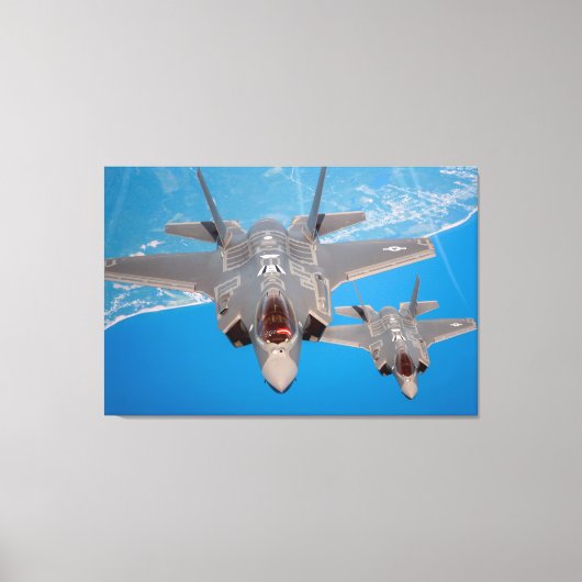 F-35A BELEUCHTUNG II 32x48 Leinwanddruck (Vorderseite)