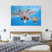 F-35A BELEUCHTUNG II 32x48 Leinwanddruck (Insitu (Schlafzimmer))