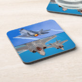 F-35A-BELEUCHTUNG II GETRÄNKEUNTERSETZER (Linke Seite)