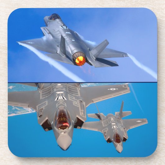 F-35A-BELEUCHTUNG II GETRÄNKEUNTERSETZER (Vorderseite)