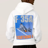 F-35A-BELEUCHTUNG II HOODIE (Rückseite)