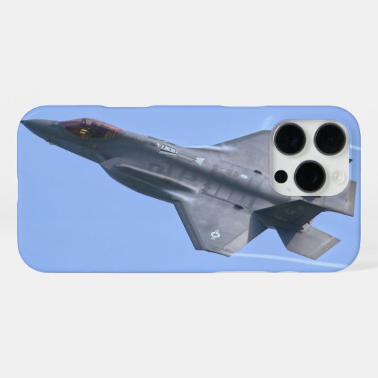 F-35A-BELEUCHTUNG II iPhone HÜLLE (Rückseite (Horizontal))