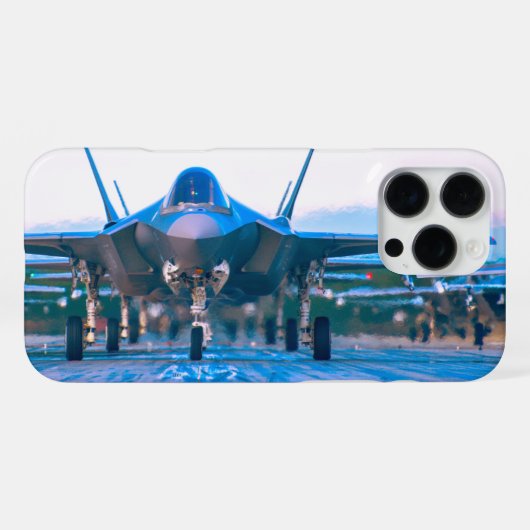 F-35A-BELEUCHTUNG II iPhone HÜLLE (Rückseite (Horizontal))