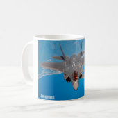 F-35A-BELEUCHTUNG II KAFFEETASSE (Vorderseite Links)