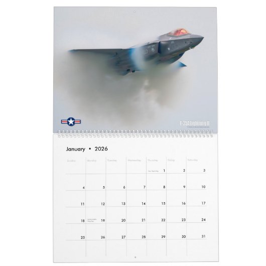 F-35A-BELEUCHTUNG II KALENDER (Jan 2026)