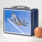 F-35A-BELEUCHTUNG II METALL BROTDOSE (Beispiel)