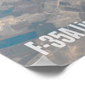 F-35A-BELEUCHTUNG II POSTER (Ecke)