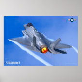 F-35A-BELEUCHTUNG II POSTER (Vorne)
