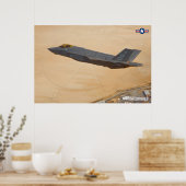 F-35A-BELEUCHTUNG II POSTER (Küche)
