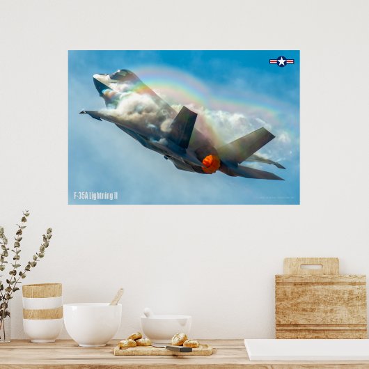 F-35A-BELEUCHTUNG II POSTER (Küche)