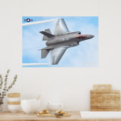F-35A-BELEUCHTUNG II POSTER (Küche)