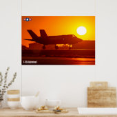 F-35A-BELEUCHTUNG II POSTER (Küche)