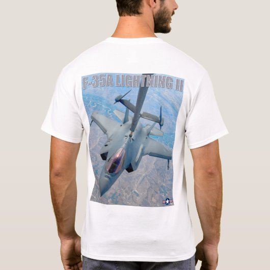 F-35A-BELEUCHTUNG II T-Shirt (Rückseite)
