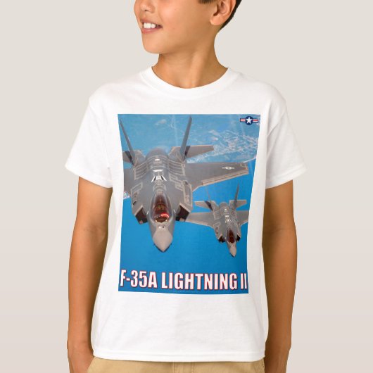F-35A-BELEUCHTUNG II T-Shirt (Vorderseite)
