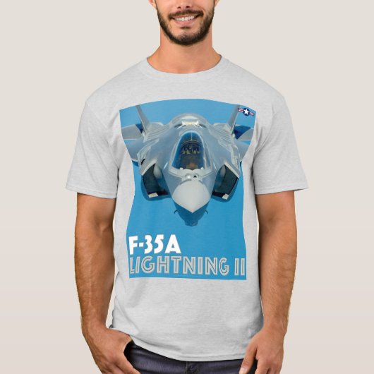 F-35A-BELEUCHTUNG II T-Shirt (Vorderseite)