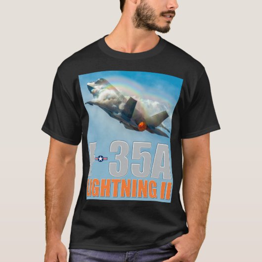 F-35A-BELEUCHTUNG II T-Shirt (Vorderseite)