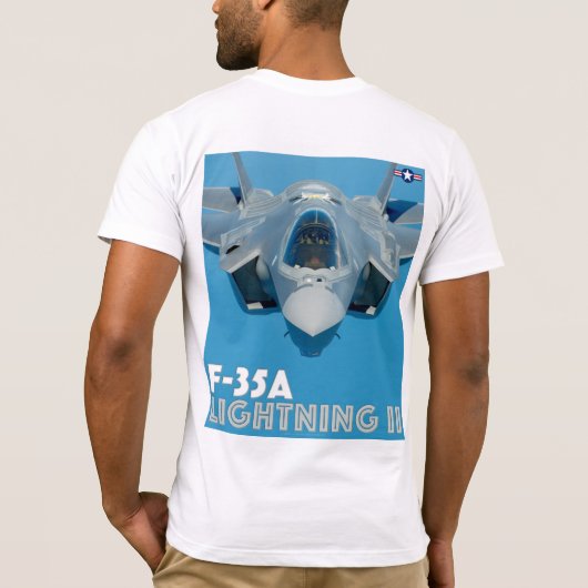 F-35A-BELEUCHTUNG II T-Shirt (Rückseite)