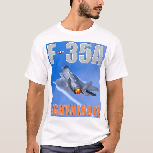 F-35A-BELEUCHTUNG II T-Shirt (Vorderseite)