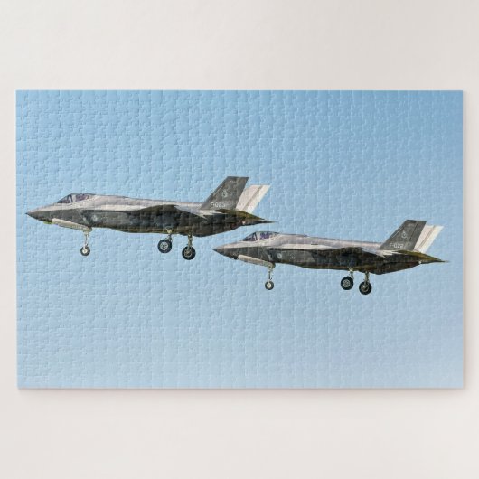 F-35A Lightning II Formationsflug Puzzle (Horizontal)