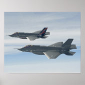 F-35A Lightning II Joint Strike Fighters Poster (Vorne)