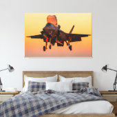 F-35B BELEUCHTUNG II 40x60 Leinwanddruck (Insitu (Schlafzimmer))