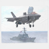 F-35B-BELEUCHTUNG II FLEECEDECKE (Vorderseite (Horizontal))