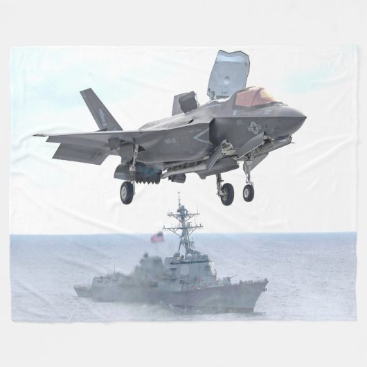 F-35B-BELEUCHTUNG II FLEECEDECKE (Vorderseite (Horizontal))