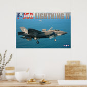 F-35B-BELEUCHTUNG II POSTER (Küche)