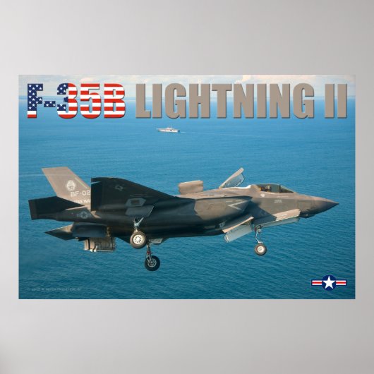 F-35B-BELEUCHTUNG II POSTER (Vorne)