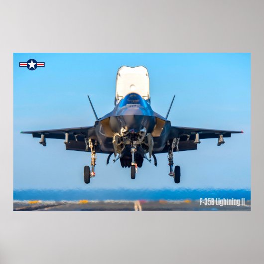 F-35B-BELEUCHTUNG II POSTER (Vorne)