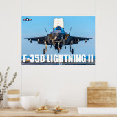 F-35B-BELEUCHTUNG II POSTER (Küche)