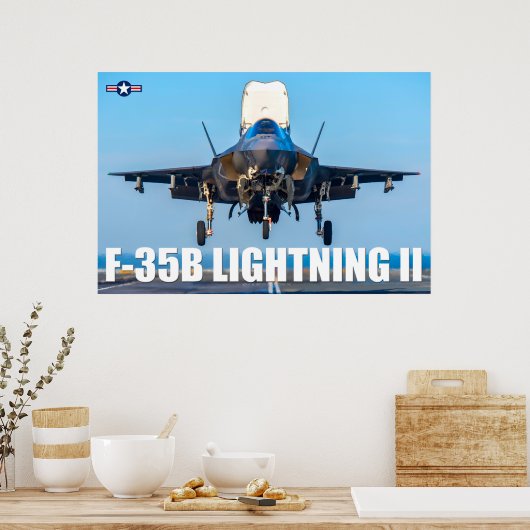 F-35B-BELEUCHTUNG II POSTER (Küche)
