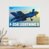 F-35B-BELEUCHTUNG II POSTER (Küche)