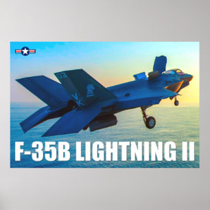 F-35B-BELEUCHTUNG II POSTER