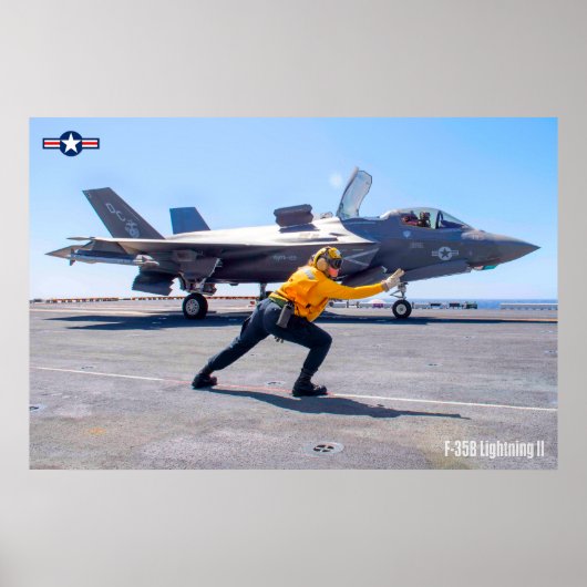 F-35B-BELEUCHTUNG II POSTER (Vorne)
