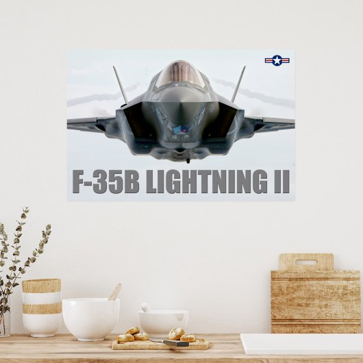 F-35B-BELEUCHTUNG II POSTER (Küche)