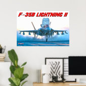 F-35B-BELEUCHTUNG II POSTER (Heimbüro)