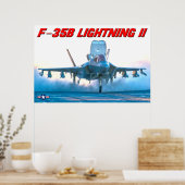 F-35B-BELEUCHTUNG II POSTER (Küche)
