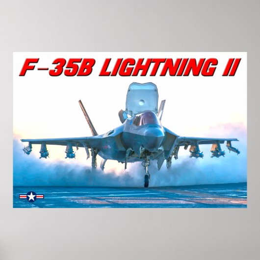 F-35B-BELEUCHTUNG II POSTER (Vorne)