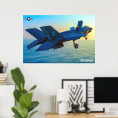 F-35B-BELEUCHTUNG II POSTER (Heimbüro)