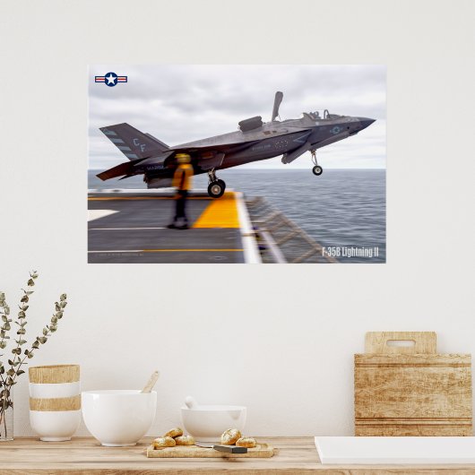 F-35B-BELEUCHTUNG II POSTER (Küche)