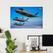 F-35B-BELEUCHTUNG II POSTER (Heimbüro)