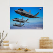 F-35B-BELEUCHTUNG II POSTER (Küche)