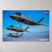 F-35B-BELEUCHTUNG II POSTER (Vorne)